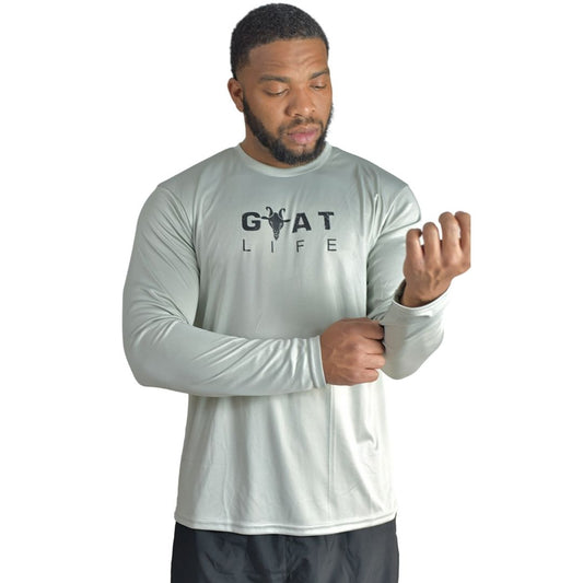 ACTIVE LONG SLEEVE TEE - GREY