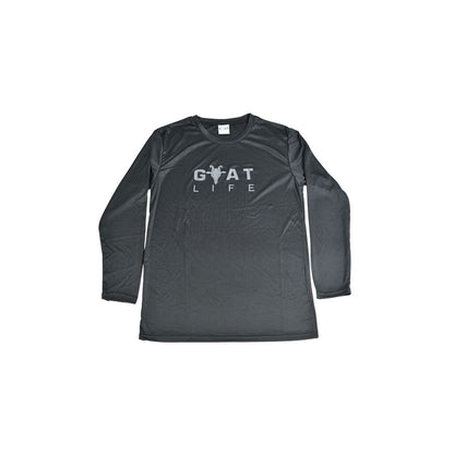 ACTIVE LONG SLEEVE TEE - BLACK